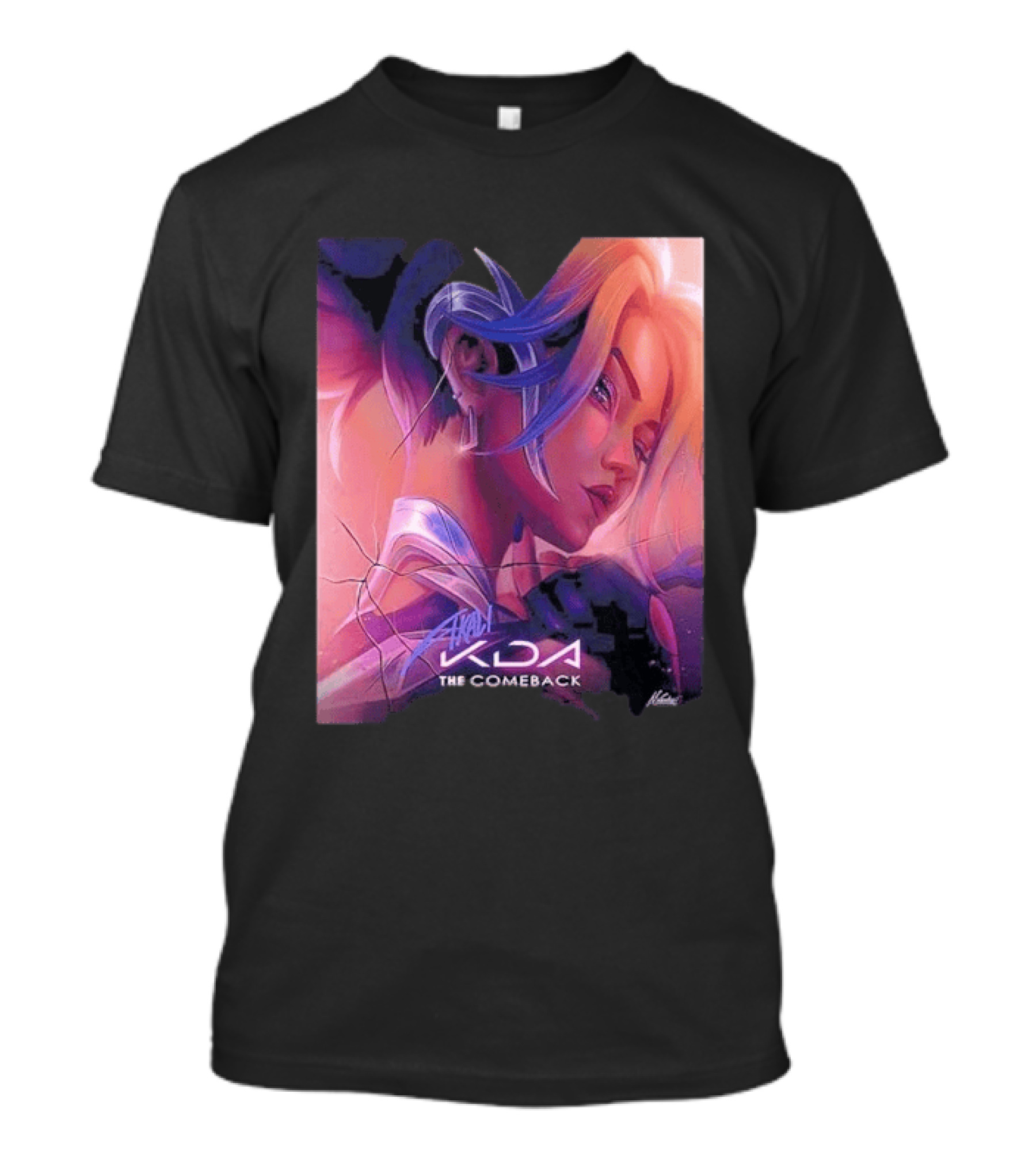 Akali KDA The Comeback Arcane League Of Legends Nikkotari T-Shirt