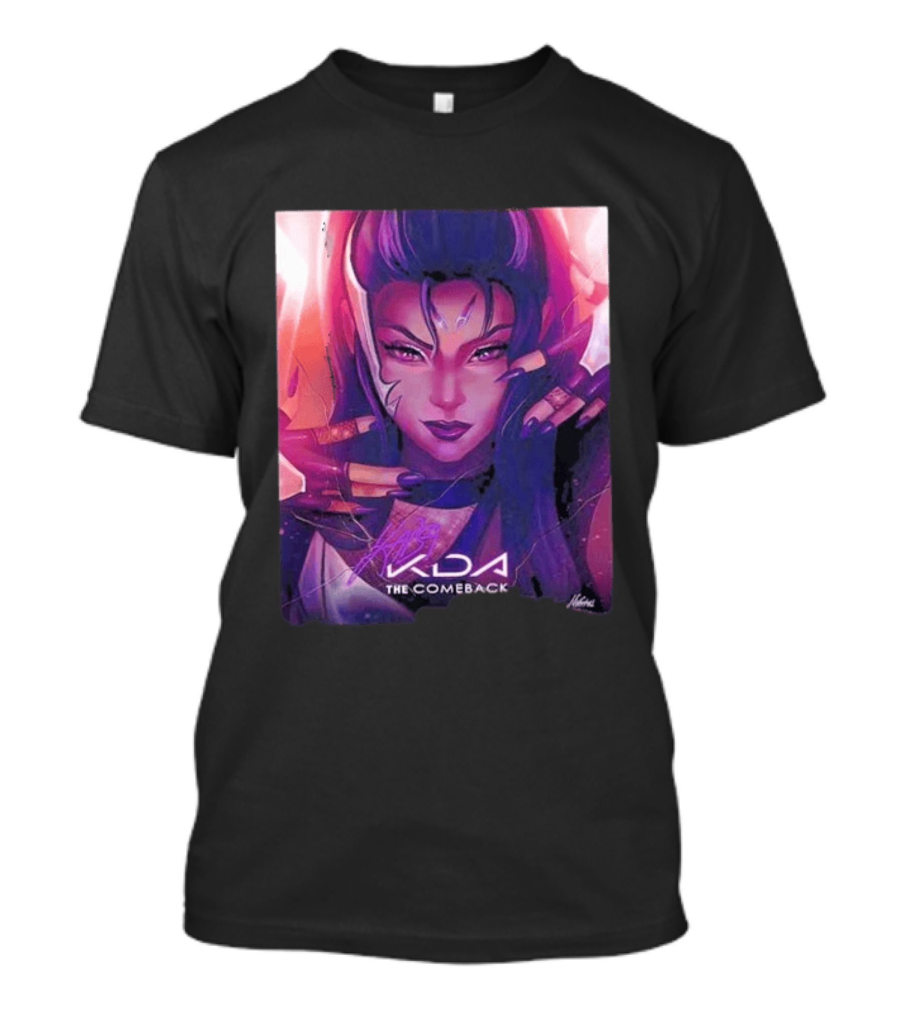 Kaisa KDA The Comeback Arcane League Of Legends By Nikkotari T-Shirt