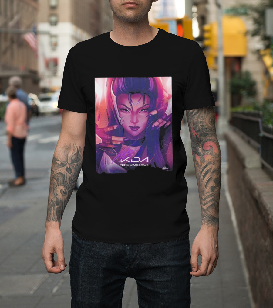 Kaisa KDA The Comeback Arcane League Of Legends By Nikkotari T-Shirt