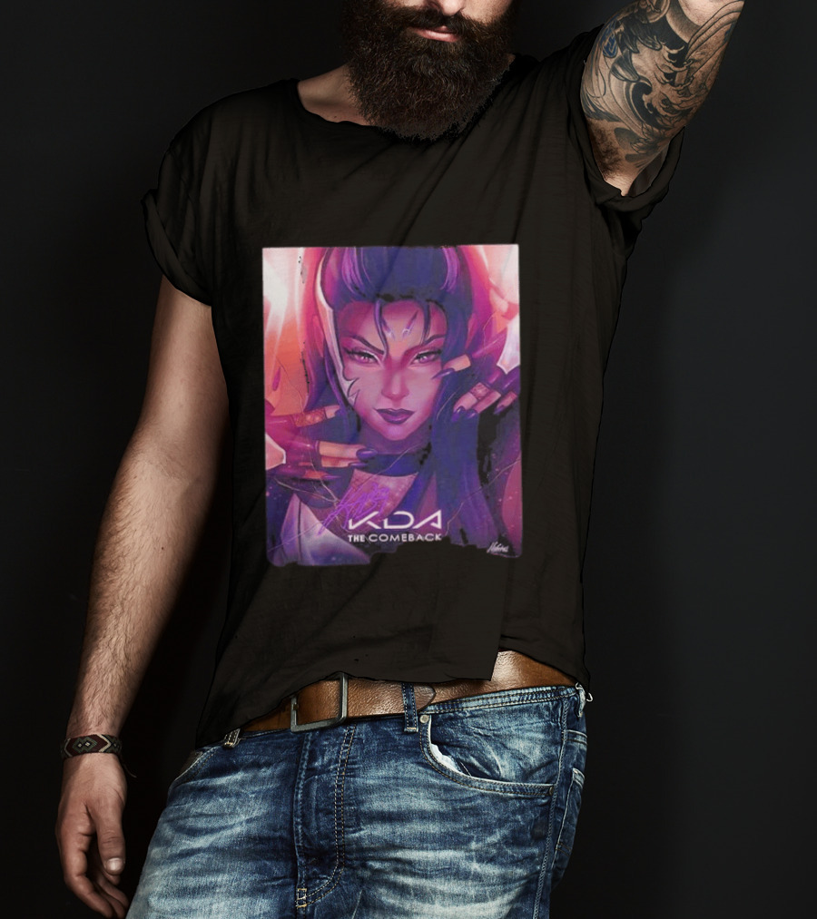 Kaisa KDA The Comeback Arcane League Of Legends By Nikkotari T-Shirt