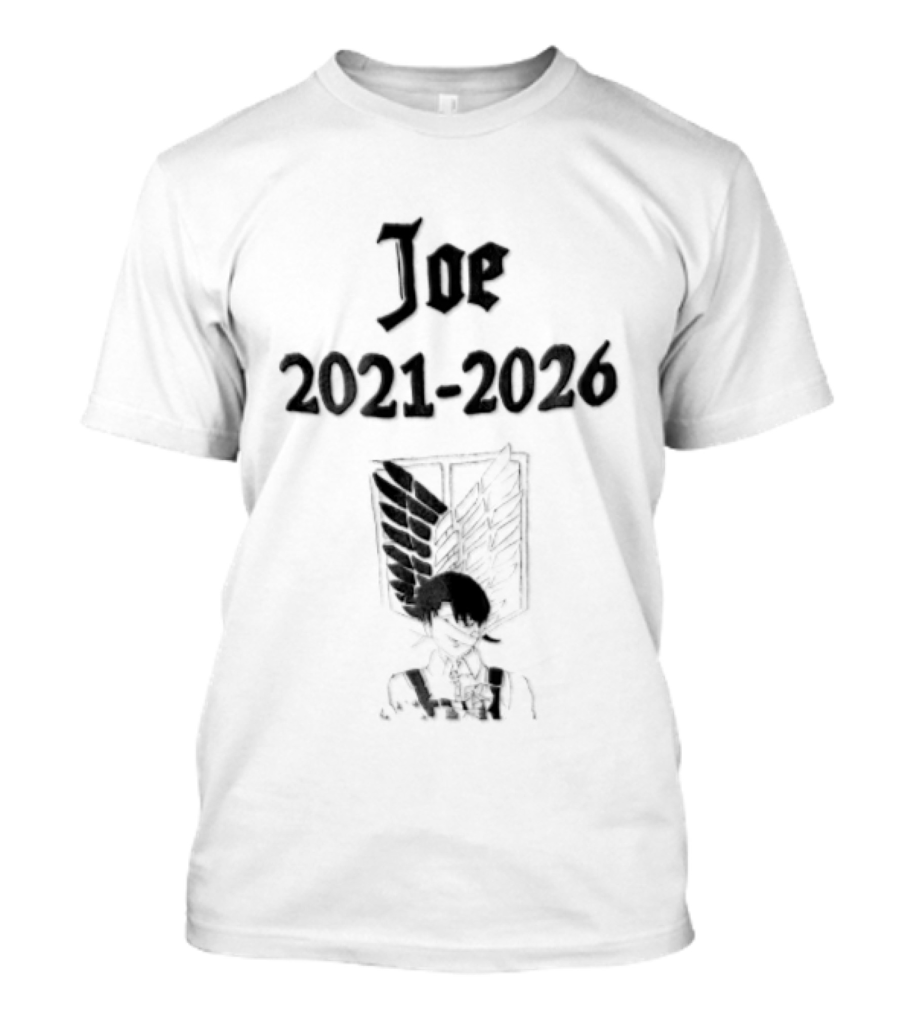 Attack On Titan Joe Wings Shield 2021 2026 T-Shirt