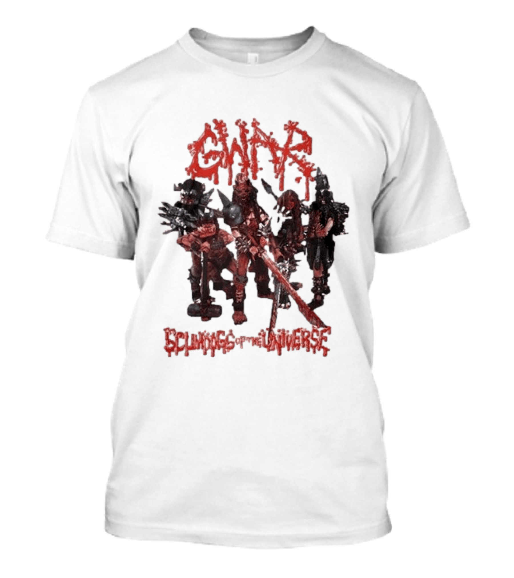 Gwar Scumdogs Of The Universe Band Members Image T-Shirt