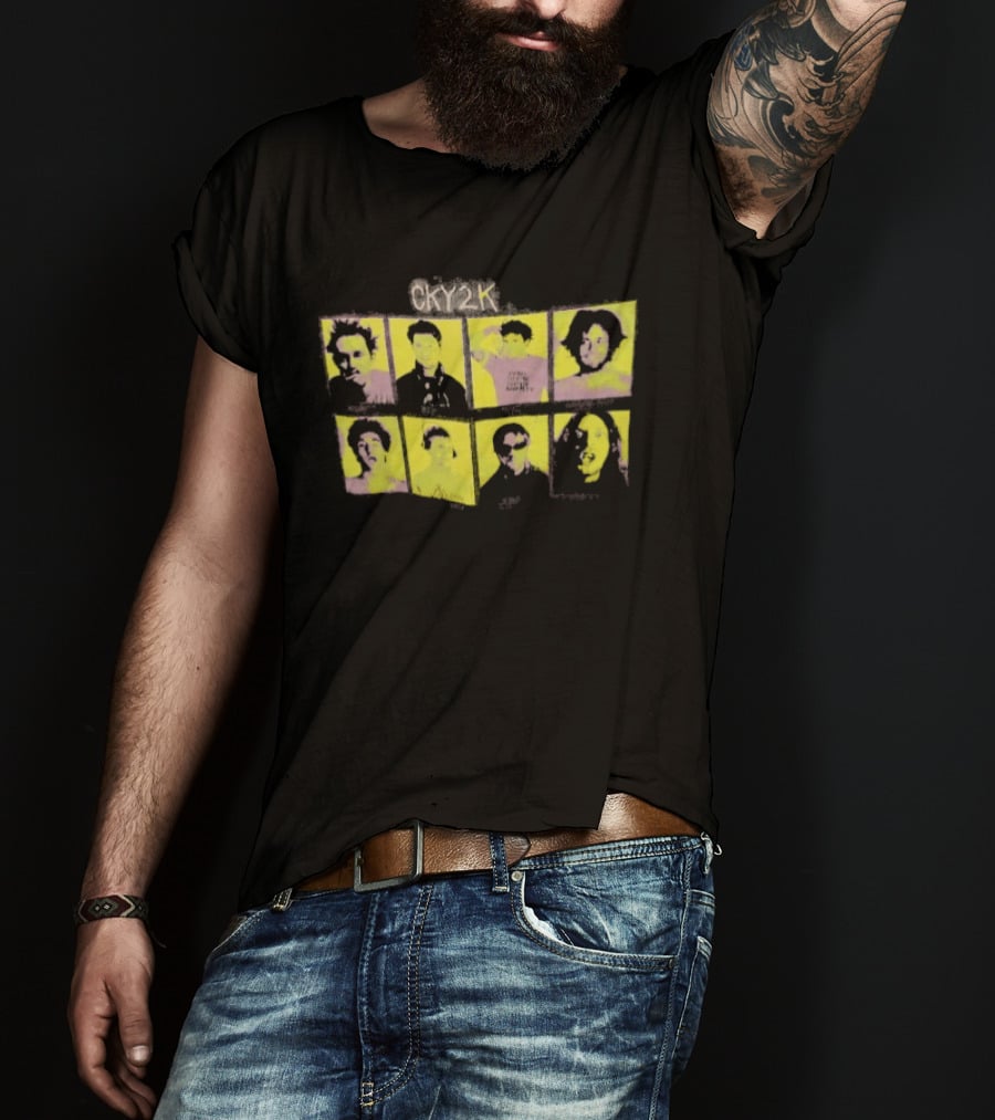 CKY 2K Cast Collage Faces And Names T-Shirt