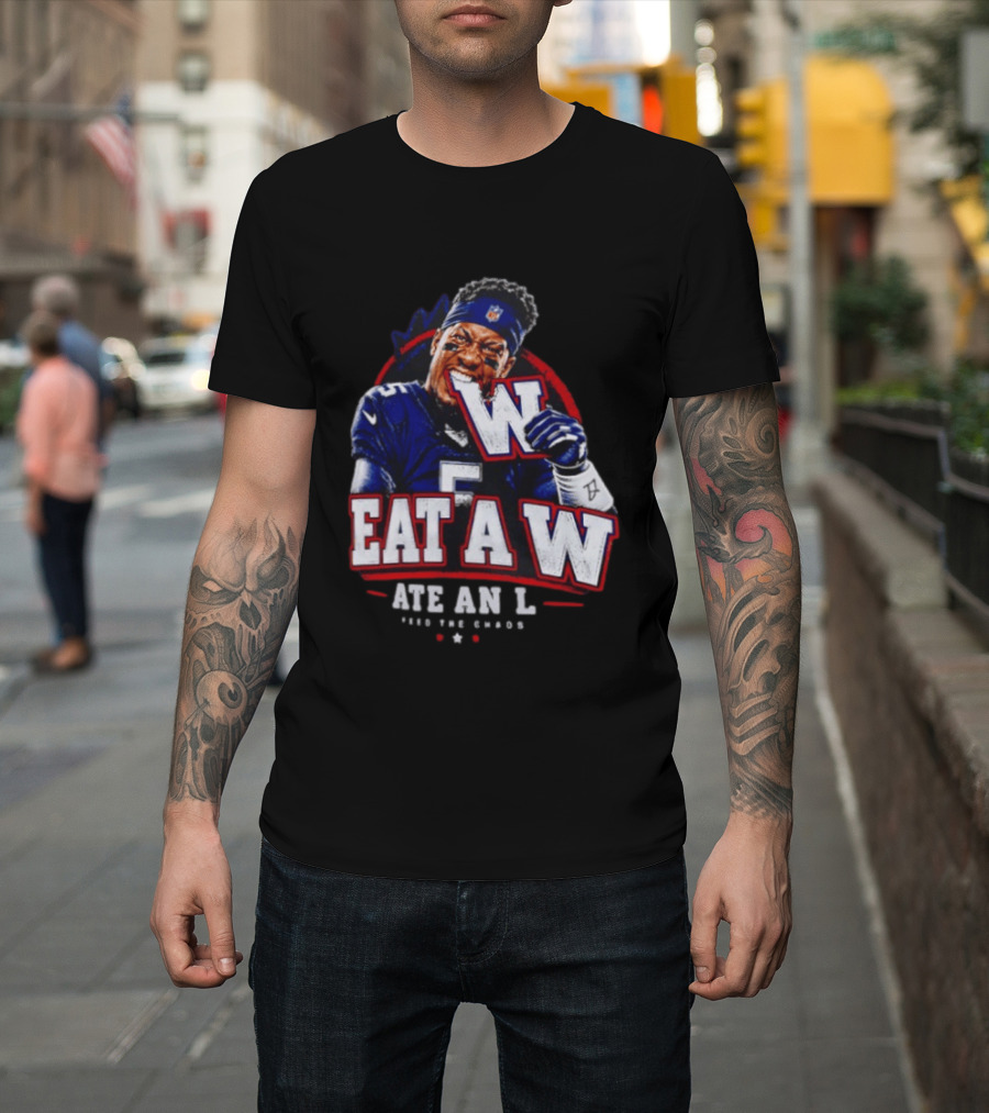 Jameis Winston Eat A W Ate An L Meme New York Giants T-Shirt