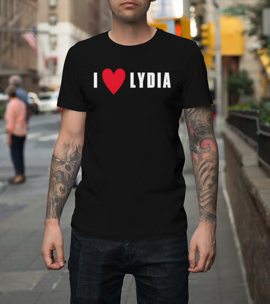 Kori King I Love Lydia Heart T-Shirt