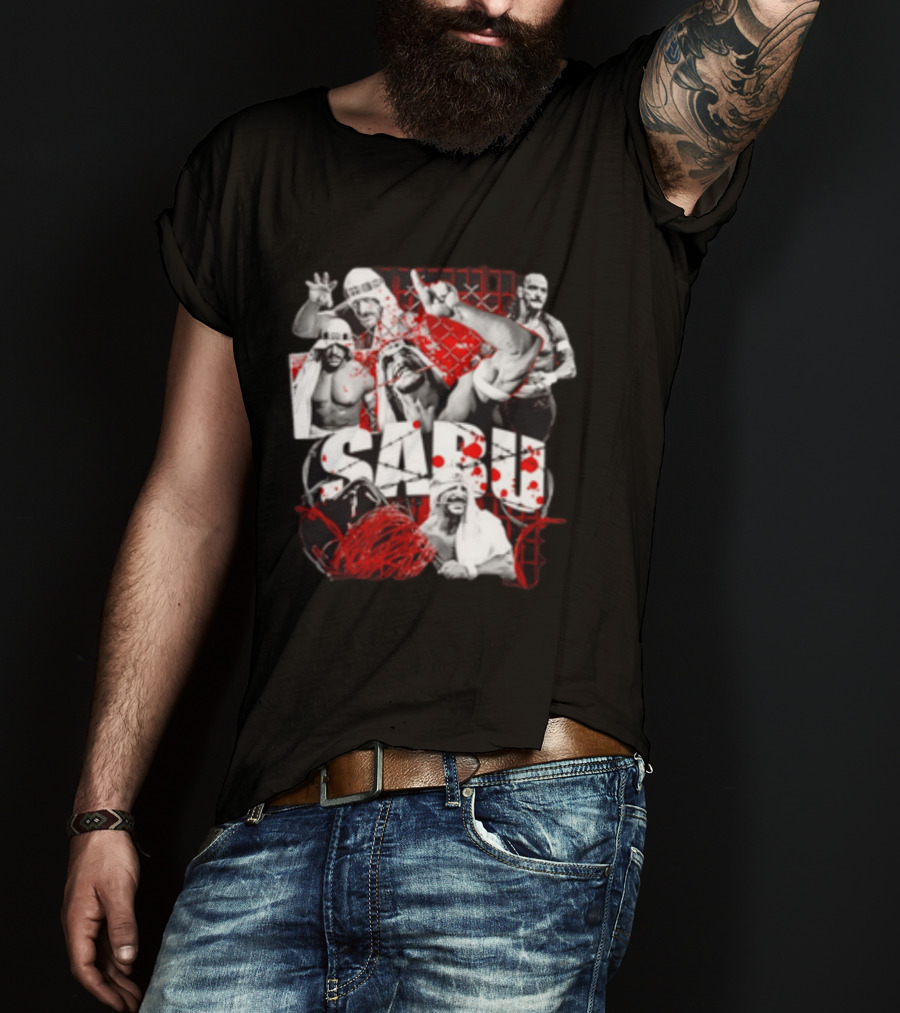 Sabu Homicidal Suicidal Genocidal Wrestling Legend T-Shirt
