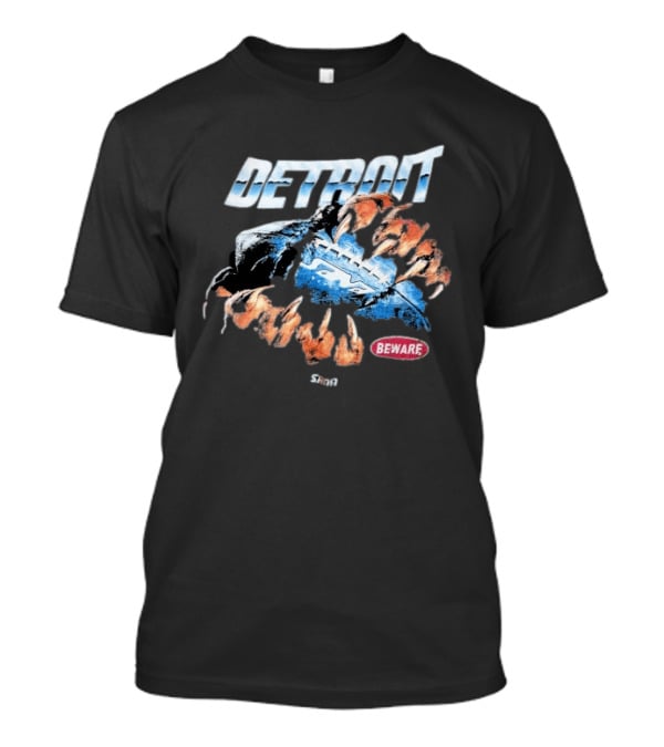 Sana Detroit Beware Football Claws T-Shirt