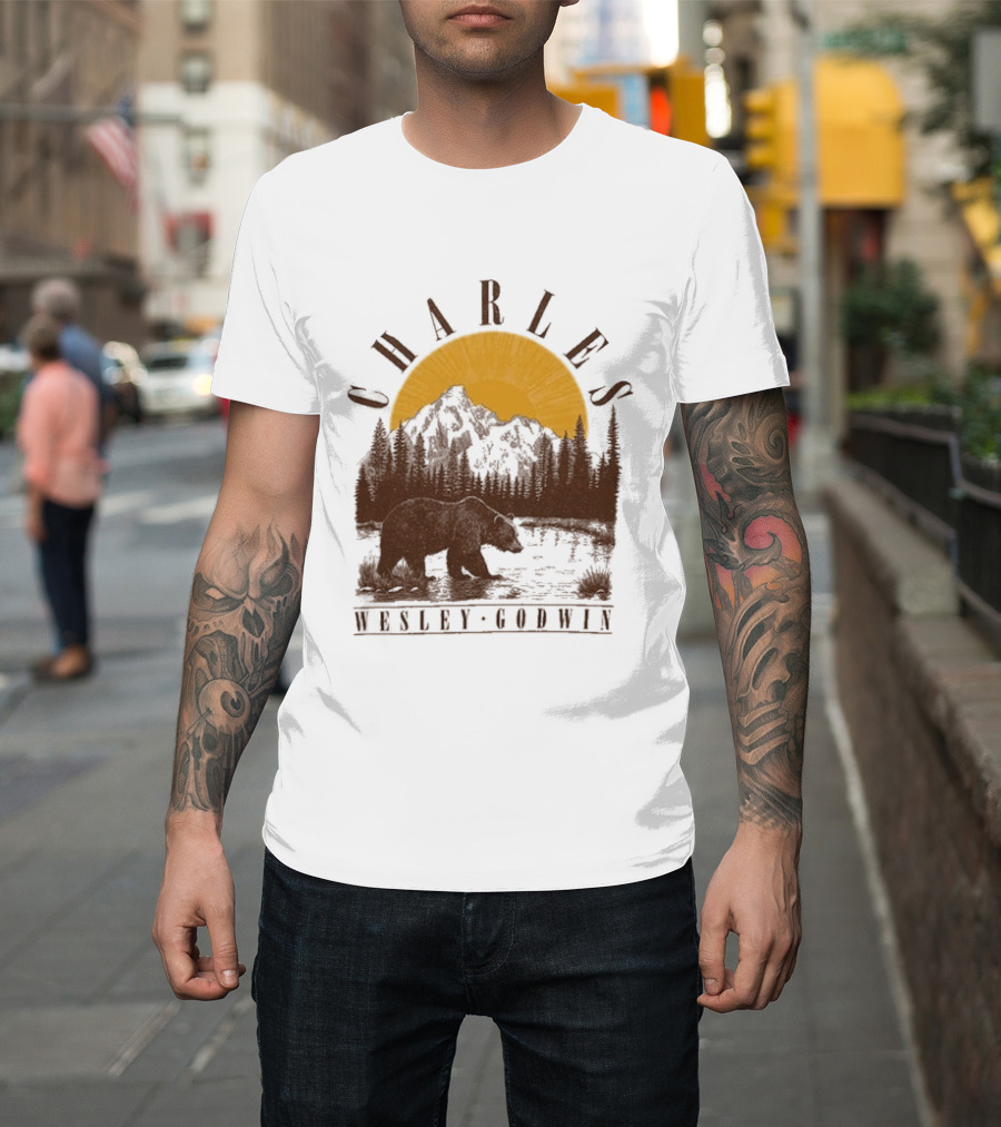 Charles Wesley Godwin Bear Mountain Sunset Forest T-Shirt