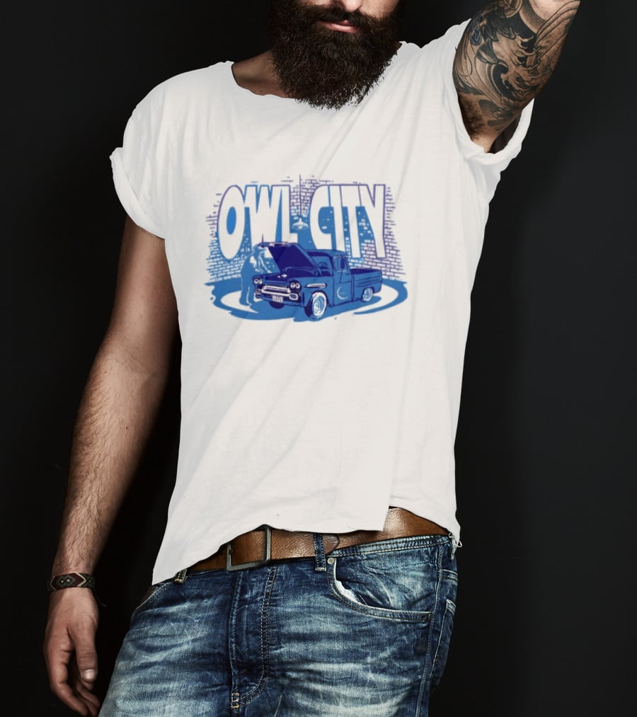 Owl City Vintage Truck Breakdown T-Shirt