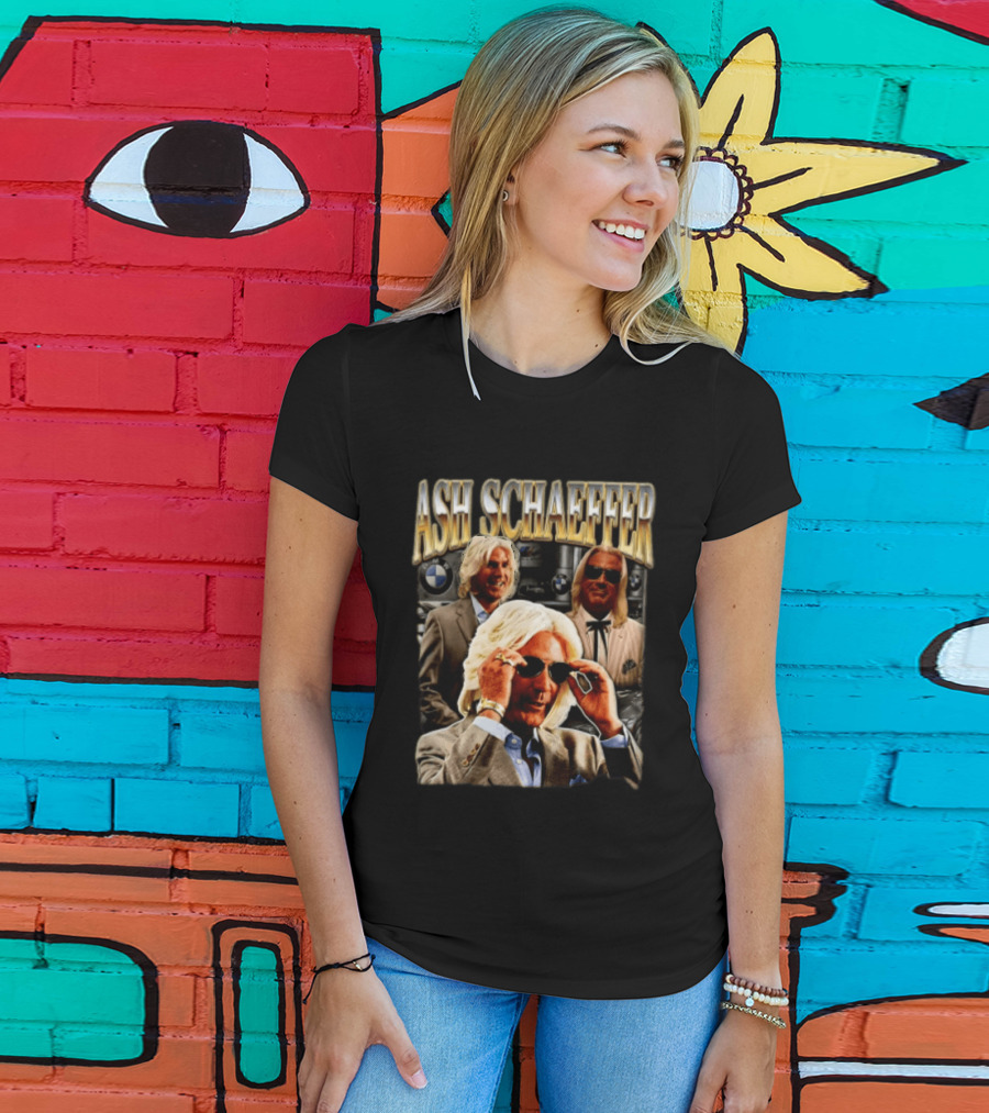 ASH SCHAEFFER Bootleg BMW Sunglasses Suit T-Shirt