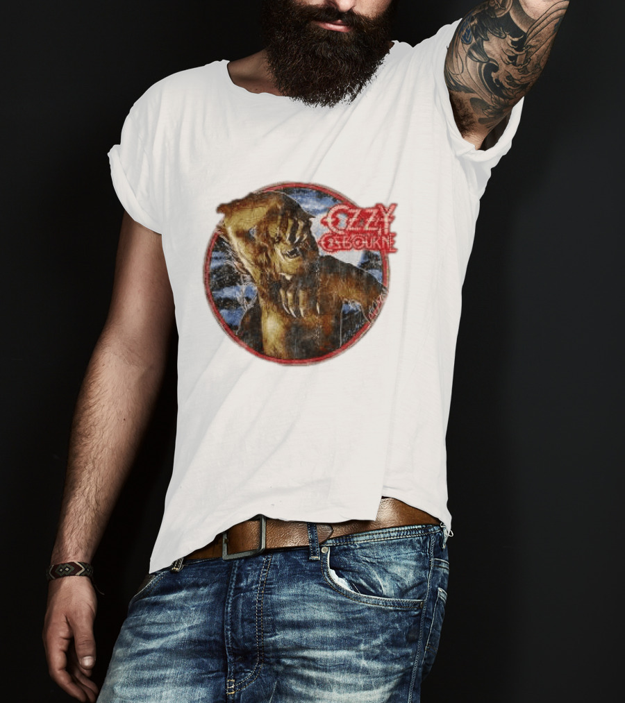 Ozzy Osbourne Bark At The Moon Werewolf T-Shirt