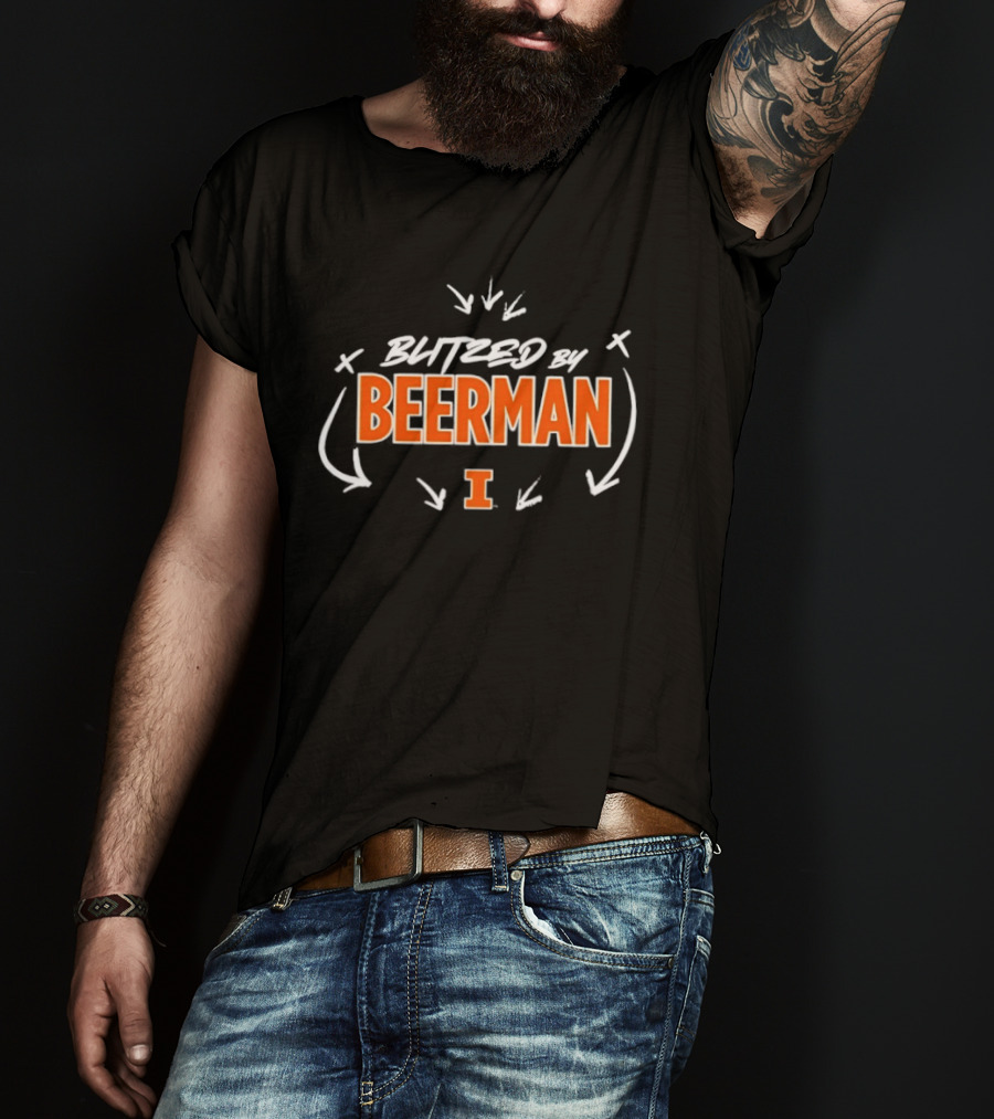 Blitzed By Beerman Illinois I T-Shirt