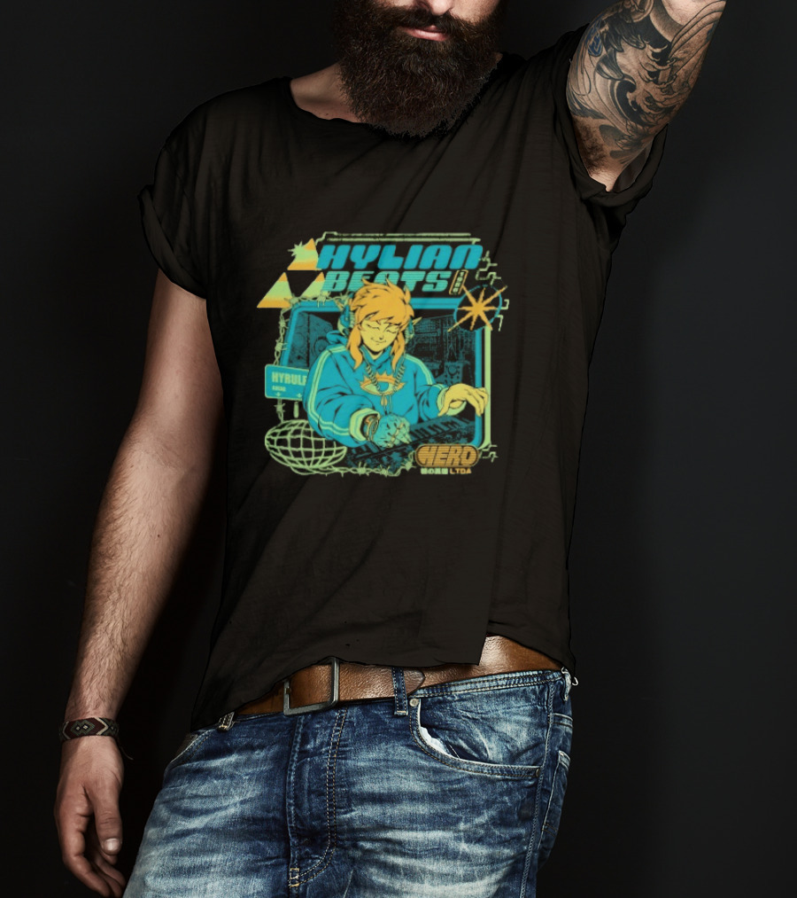 Heroic Hylian Beats Hyrule Arena Worldwide T-Shirt