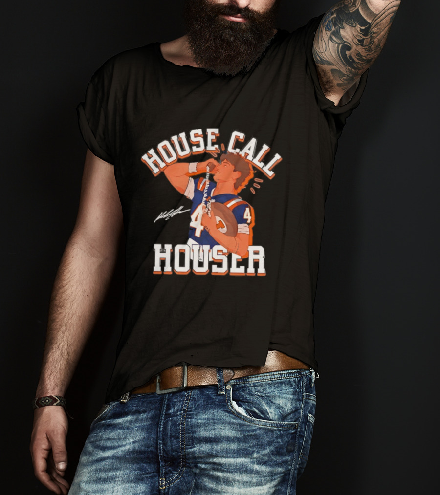 House Call Houser Illinois Fighting Illini Football T-Shirt