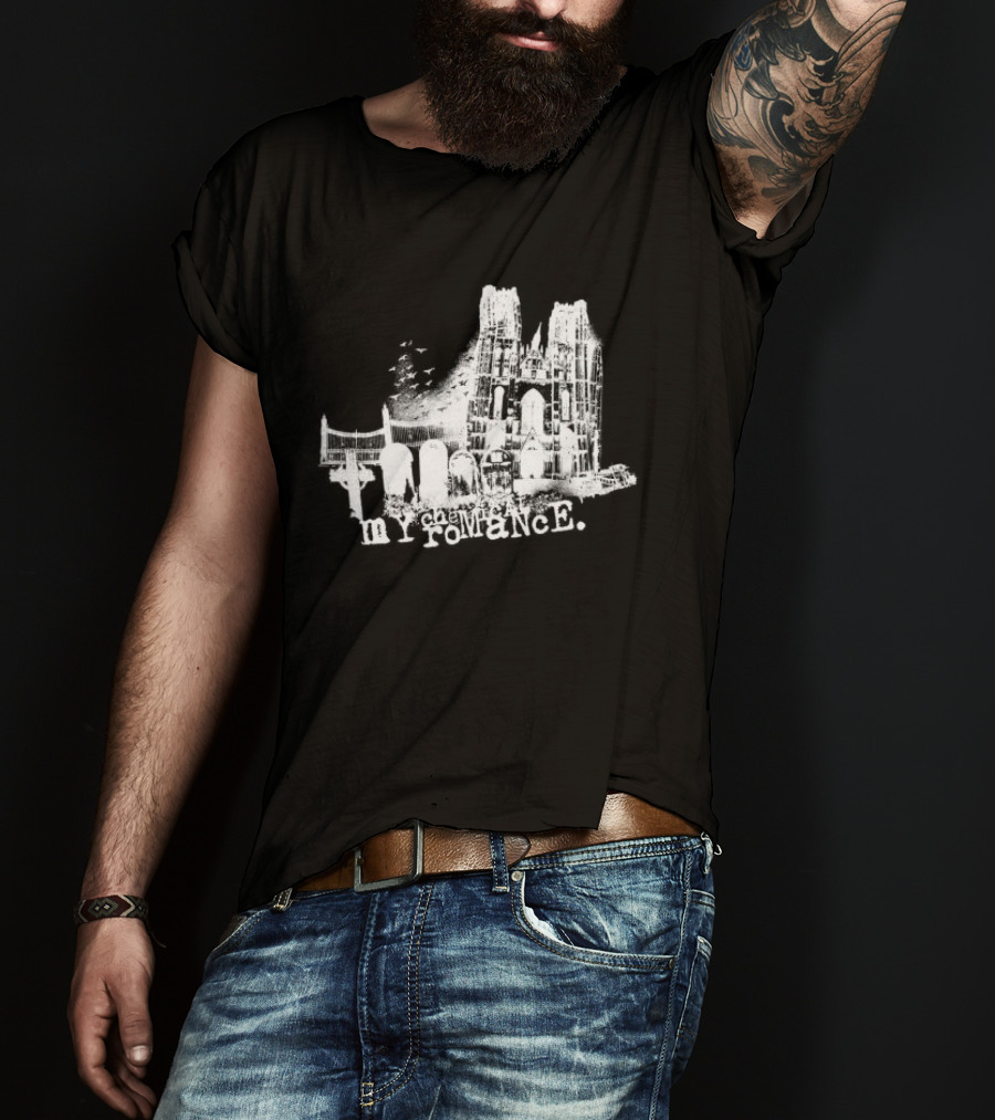 My Chemical Romance Halloween Spooky Graveyard Scene T-Shirt