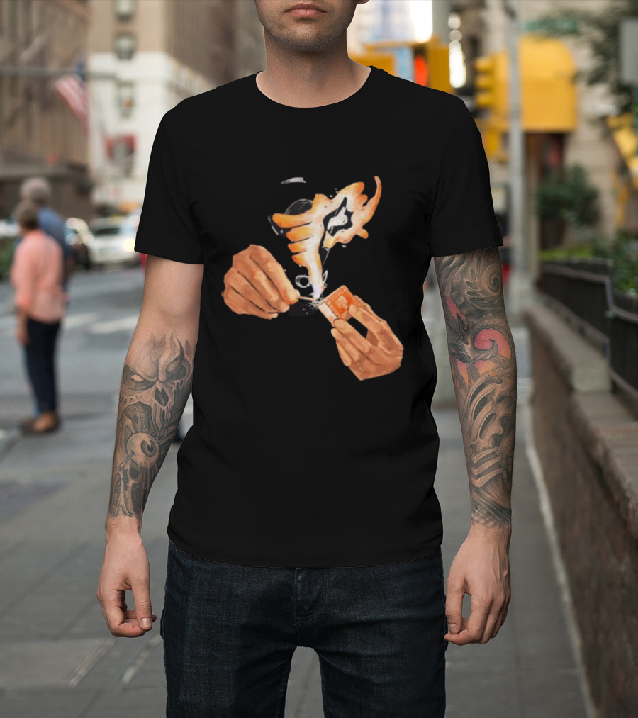 Strike And Ignite Phoenix Flare With Mystic Match Ignition T-Shirt