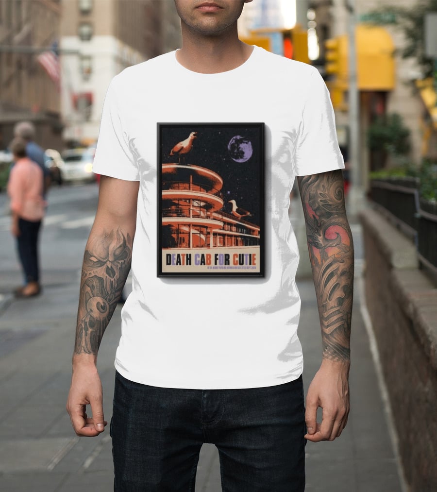 Death Cab For Cutie De La Warr Pavilion Bexhill UK September 2026 T-Shirt