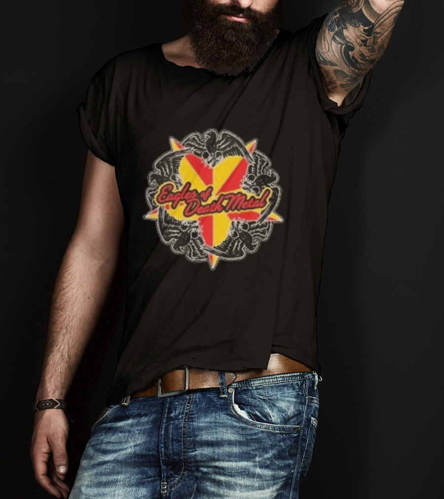Eagles Of Death Metal 20 Years Death By Sexy Tour Starburst T-Shirt