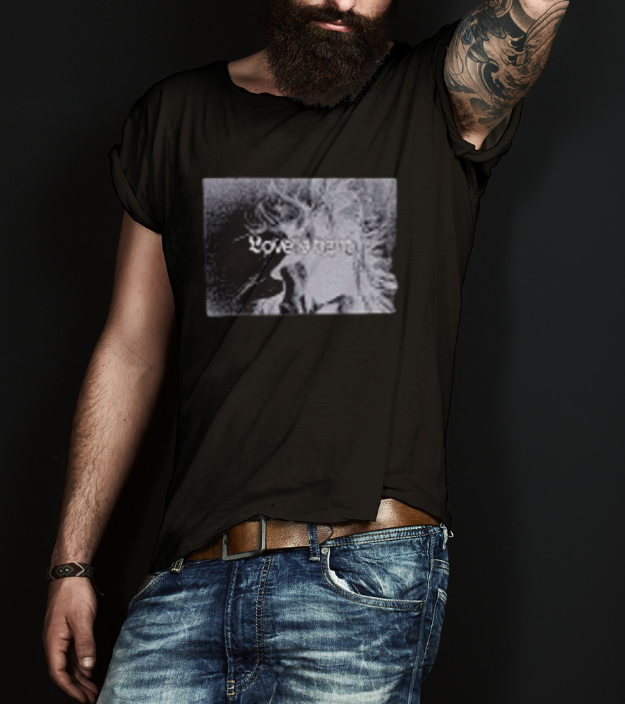 Shapel Lacey Love Is Hard Faded T-Shirt