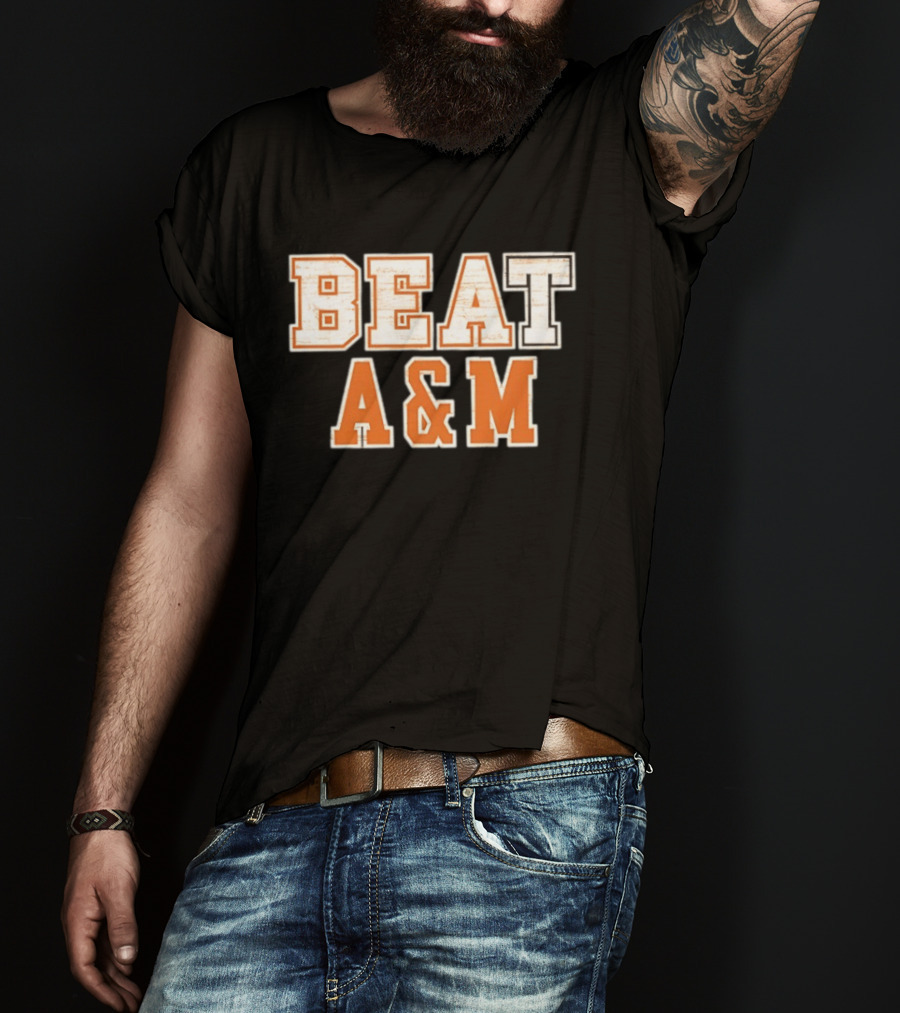 Texas Longhorns Beat A&M NCAA 2026 T-Shirt