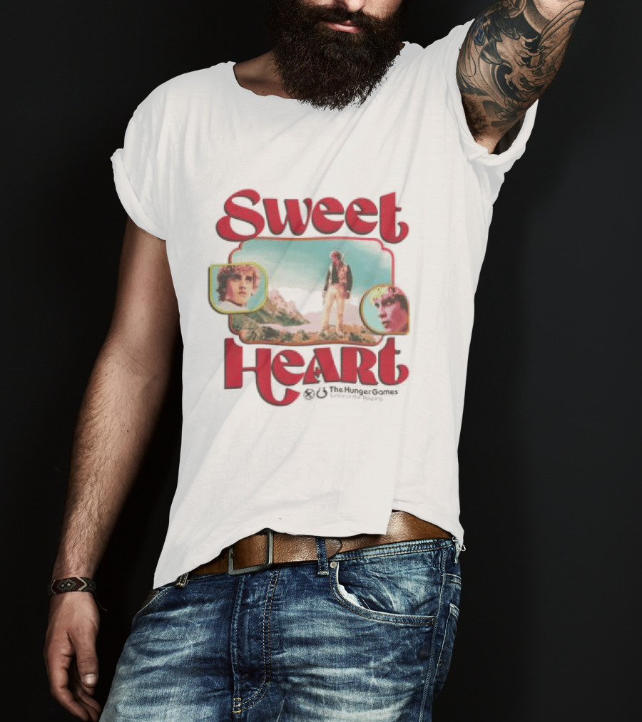Lions Gate Store The Hunger Games Sunrise On The Reaping Sweetheart Vintage Style Scene T-Shirt