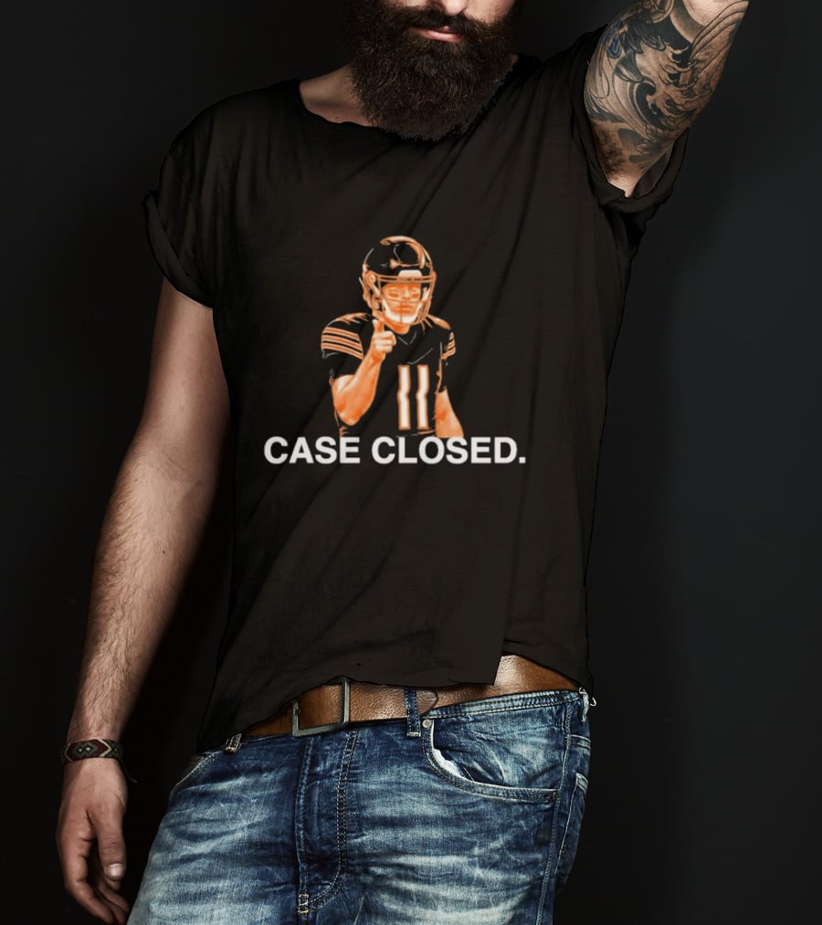 2026 Bears Case Keenum Case Closed Football Fan T-Shirt