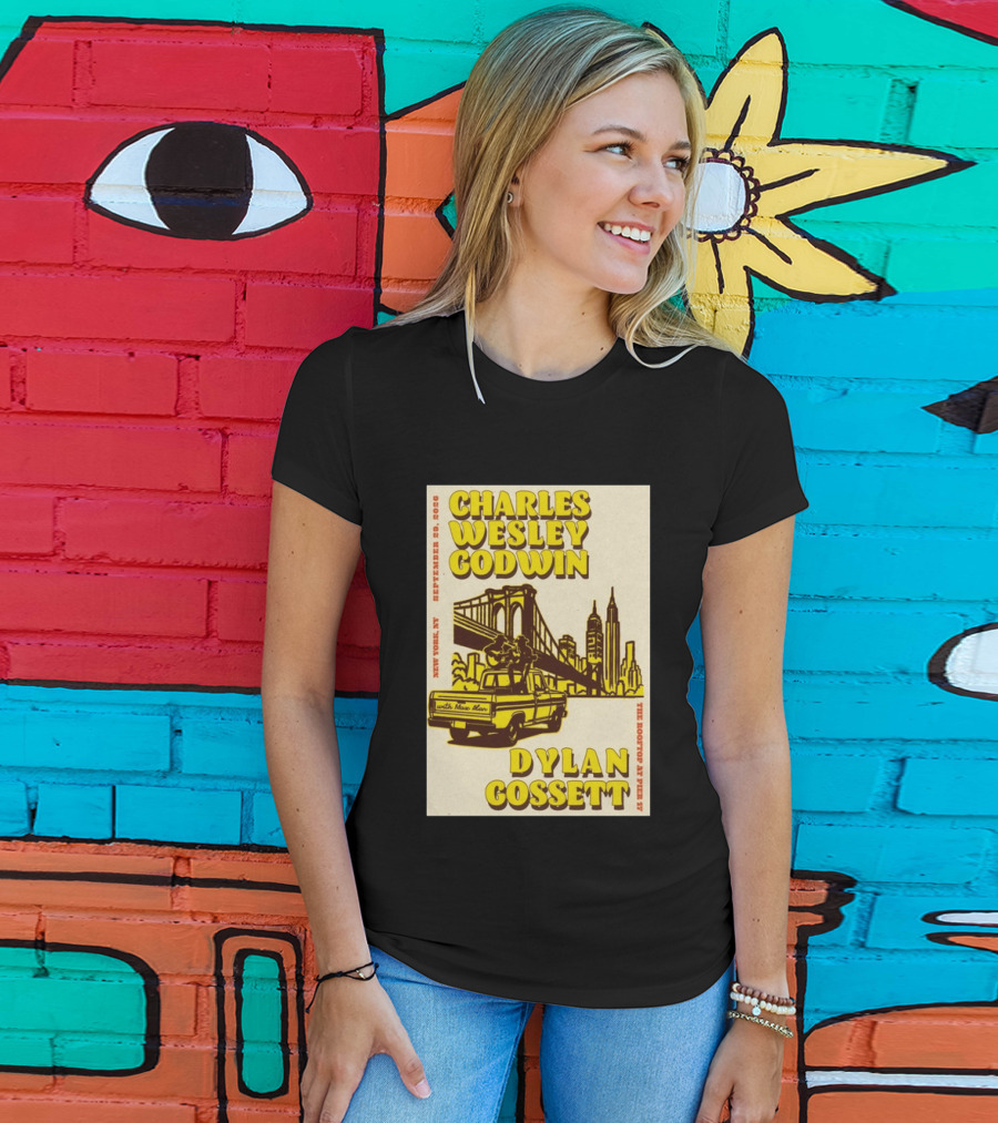 Charles Wesley Godwin Rooftop Pier 17 New York September 2026 Dylan Gossett T-Shirt