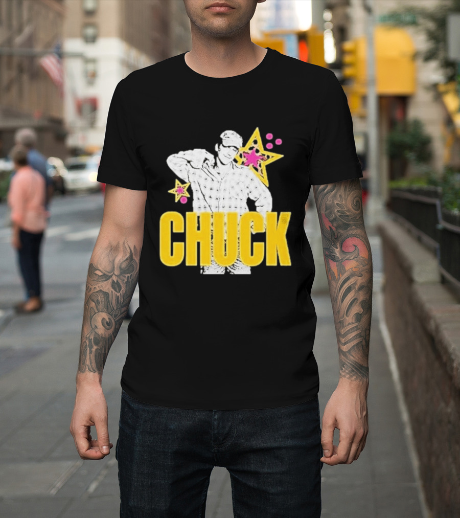 CHUCK Original Role Model Timely Hourglass Stars And Plaid T-Shirt