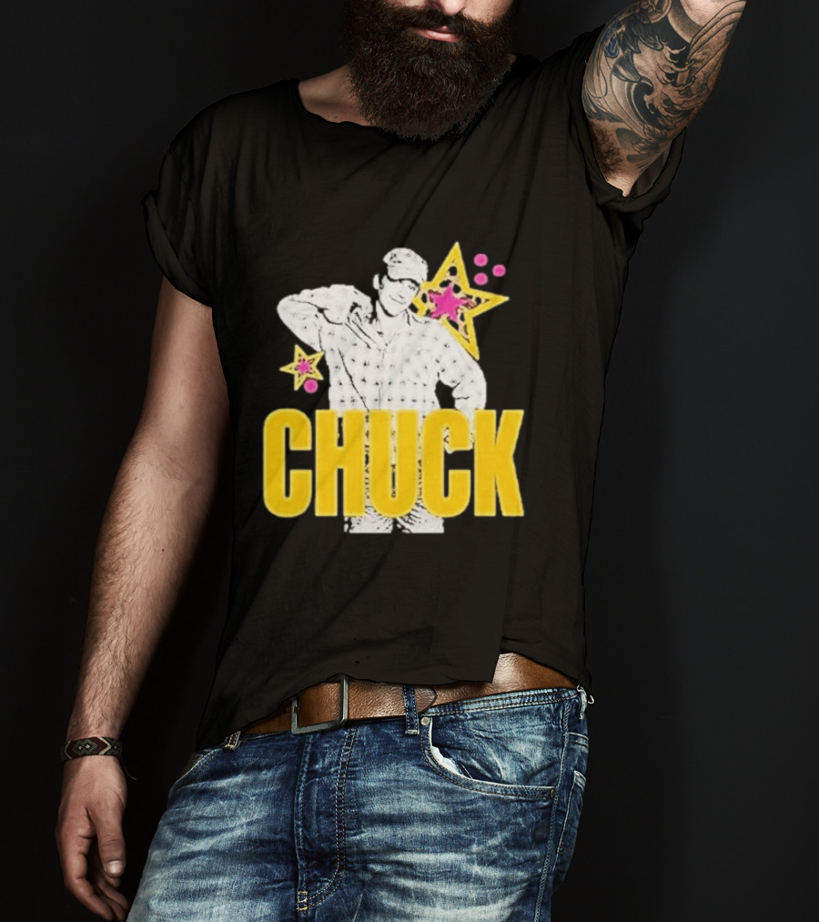 CHUCK Original Role Model Timely Hourglass Stars And Plaid T-Shirt