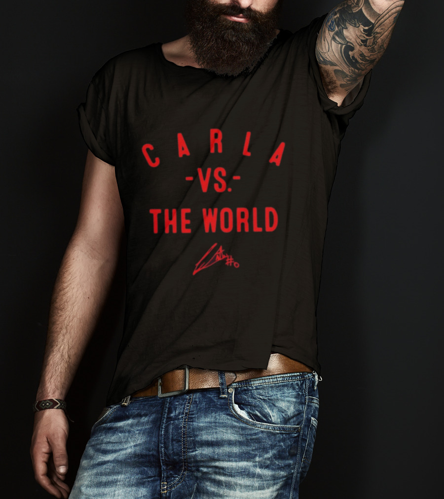 Dallas Wings Carla Vs The World Signature Edition T-Shirt