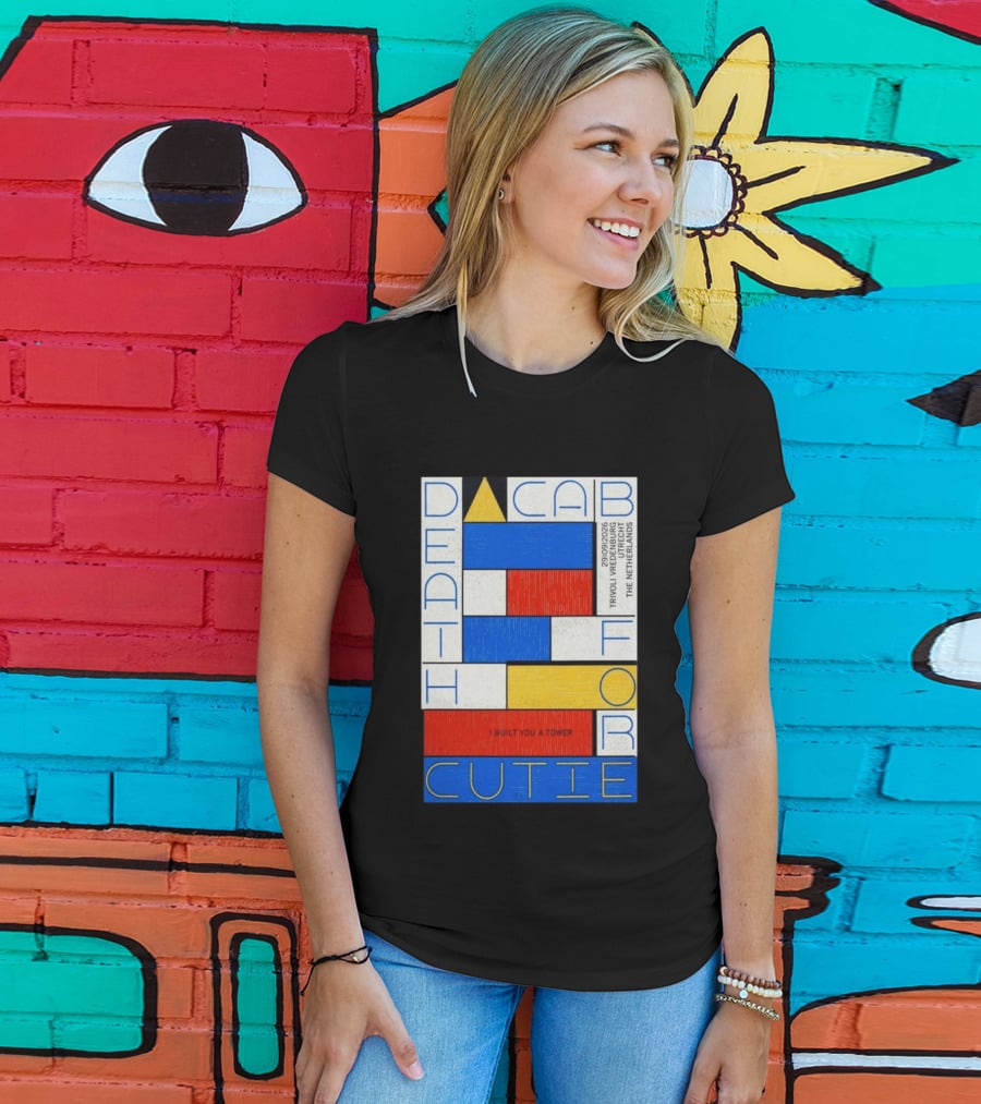 Death Cab For Cutie I Built You A Tower September 29 2026 TivoliVredenburg Utrecht The Netherlands T-Shirt
