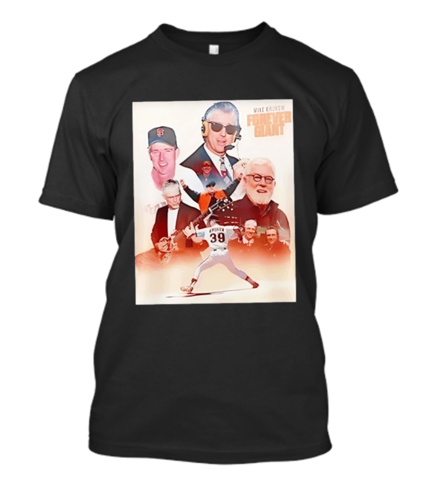 Mike Krukow San Francisco Giants Forever Giant 2026 Celebrating Iconic Moments T-Shirt