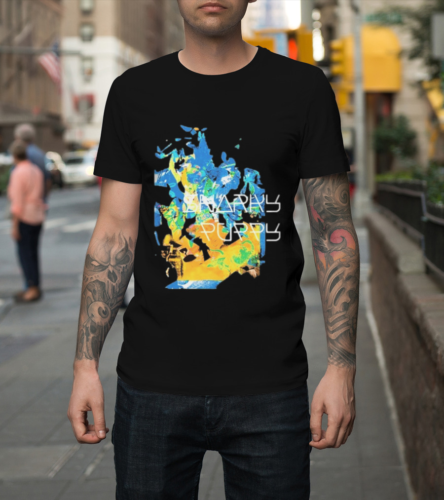 Snarky Puppy Somni Album Abstract Colorful T-Shirt