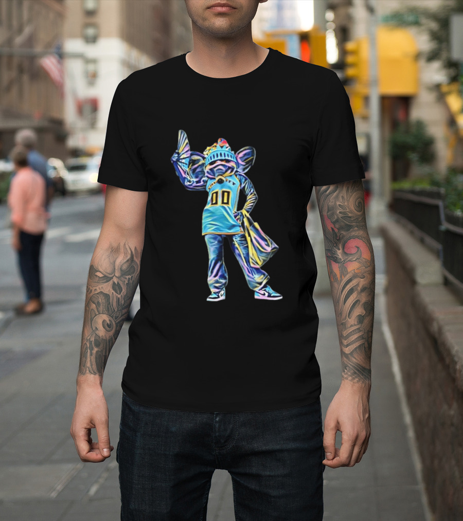 Ellie The Elephant Statue Of Liberty New York Basketball Team T-Shirt