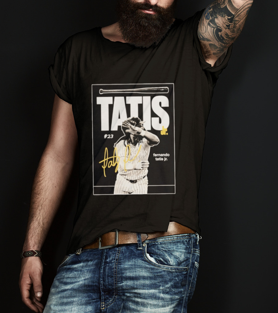 Fernando Tatis Jr #23 Bat Flip San Diego Padres Tatis Jr T-Shirt