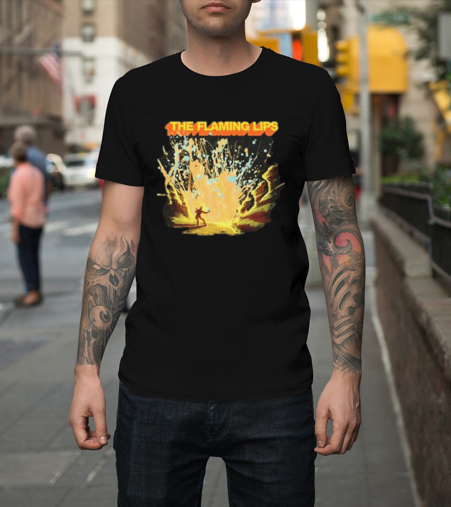The Flaming Lips Fiery Explosion T-Shirt