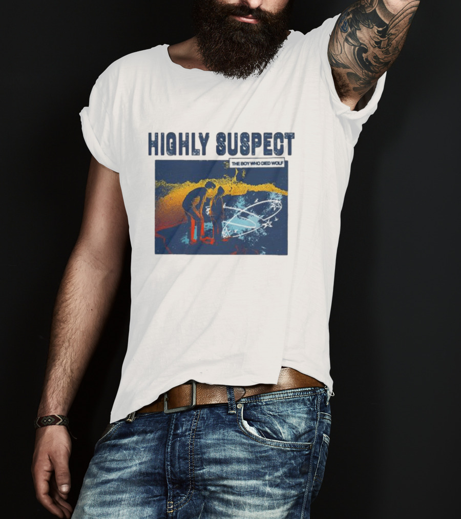 Highly Suspect The Boy Who Died Wolf Cosmic T-Shirt