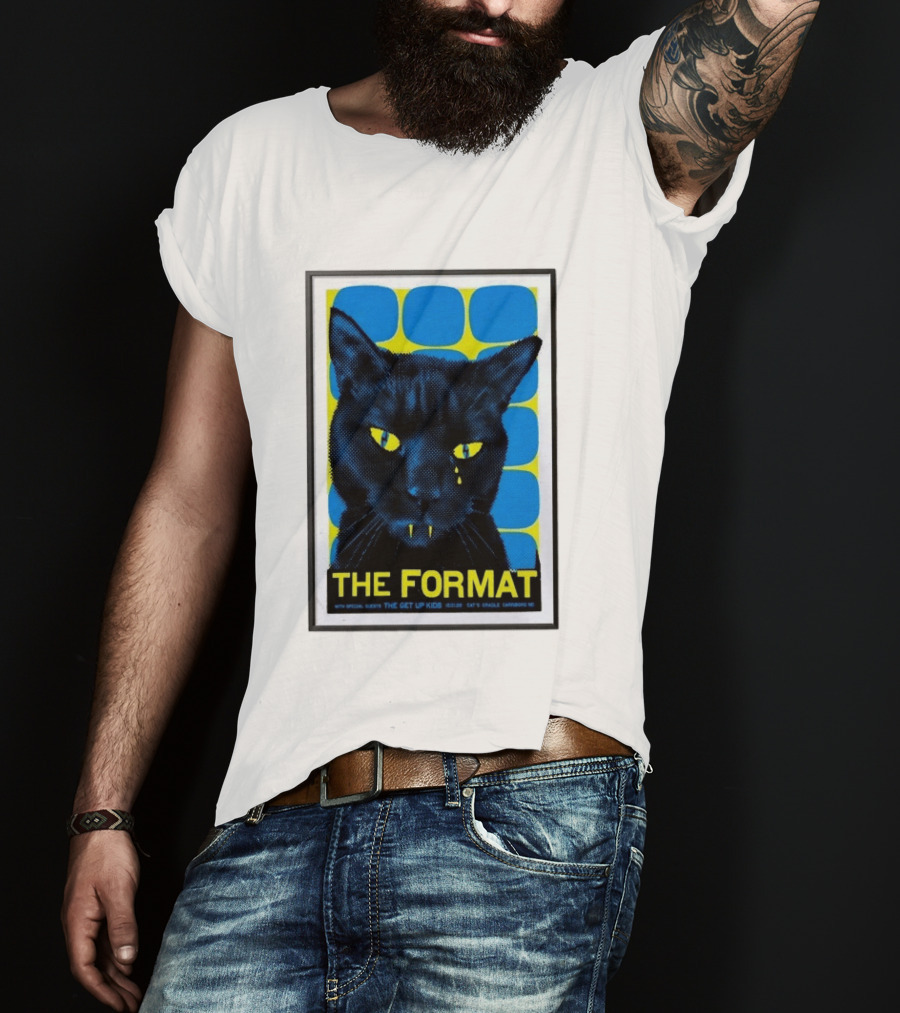 The Format With The Get Up Kids Cat's Cradle Carrboro NC 2026 Tour T-Shirt