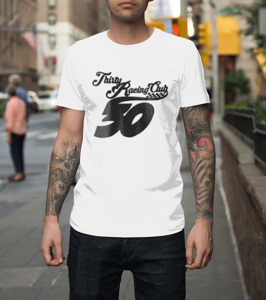 Thirty Racing Club 30 Script T-Shirt