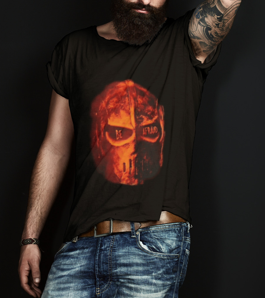 Be Afraid Mask Bane T-Shirt