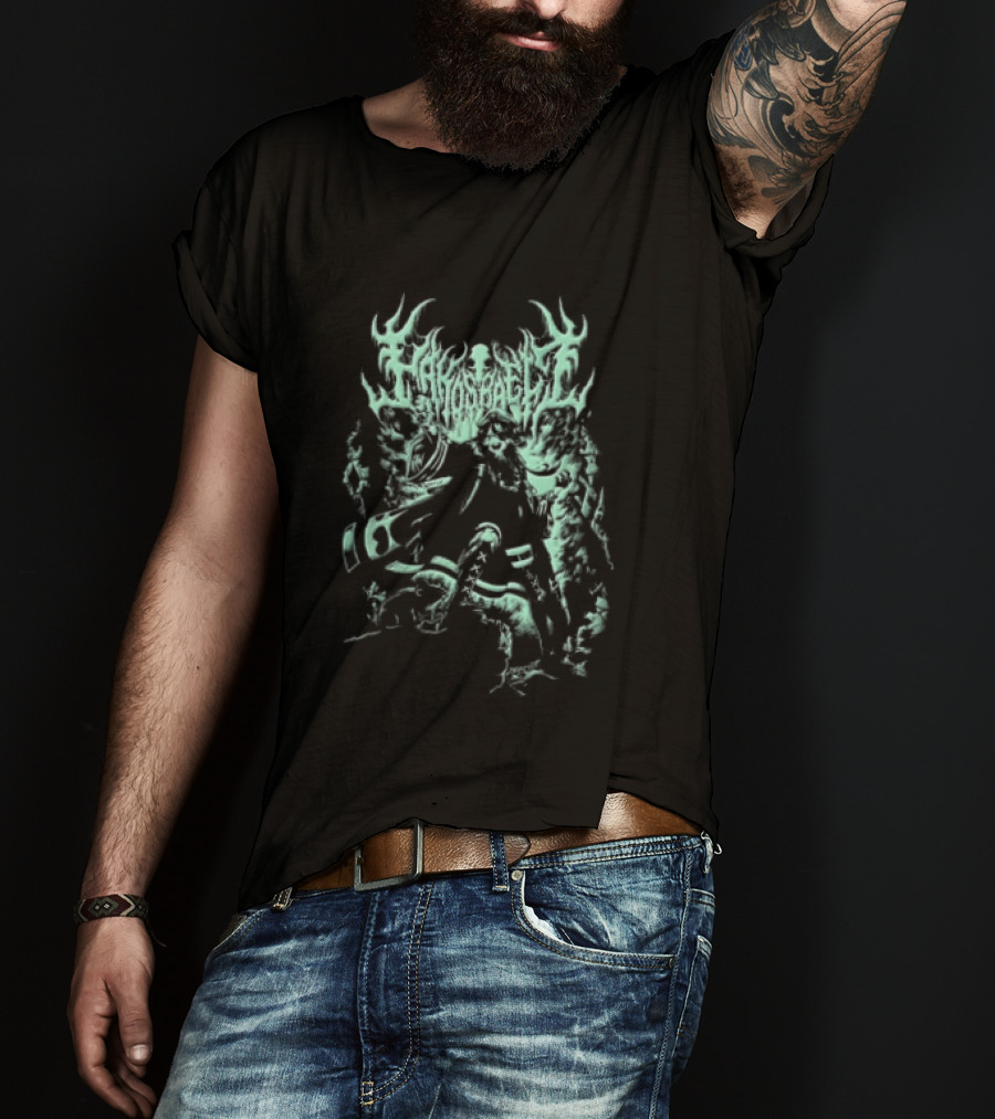 Hololive Hakos Baelz Spiky Hair Stylized Anime T-Shirt