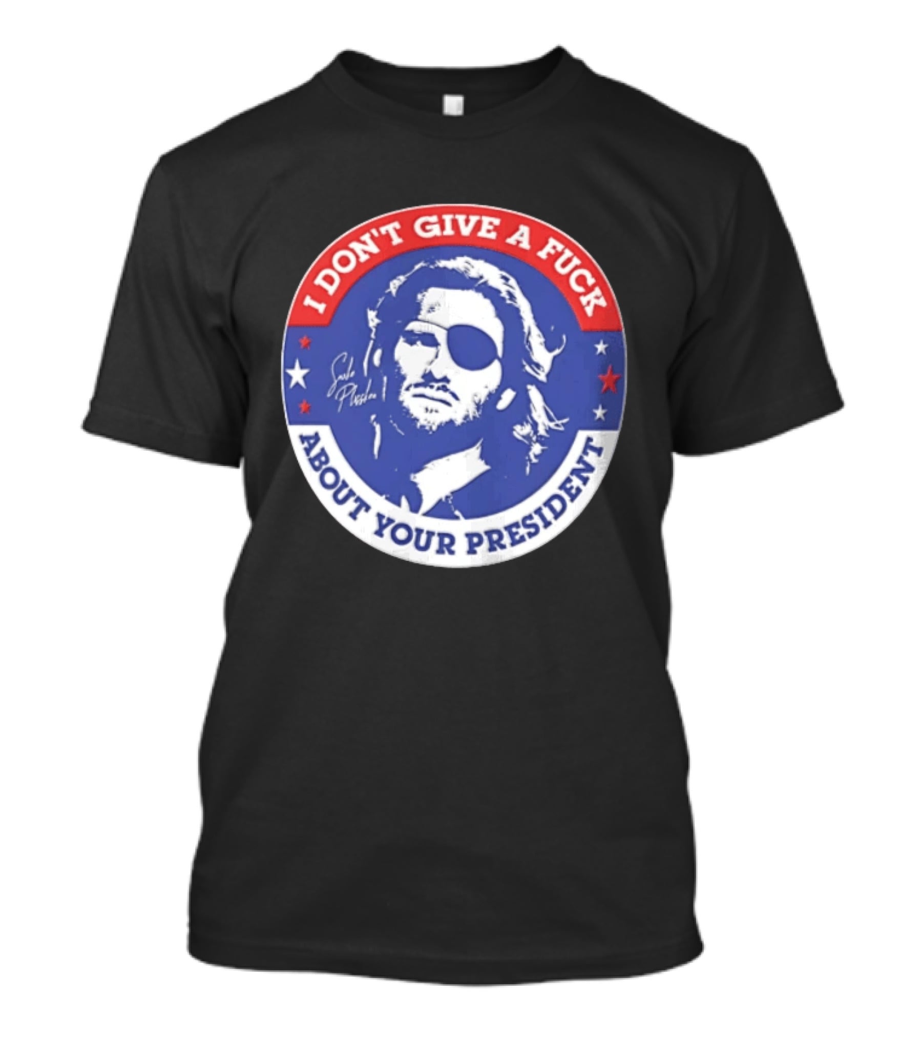 Escape From New York Snake Plissken I Don't Give A Fuck About Your President T-Shirt