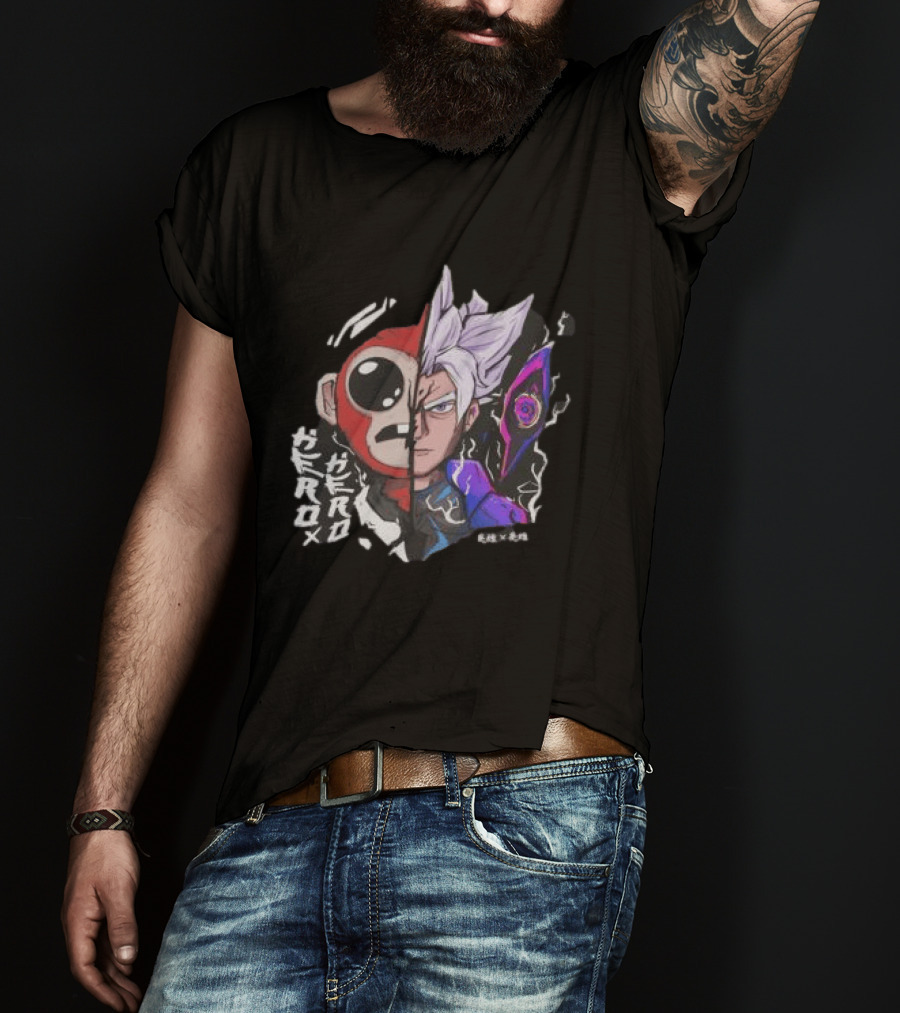 Neutor Store Superhero Fusion Hero X Hero Collection Japan Anime Manga T-Shirt