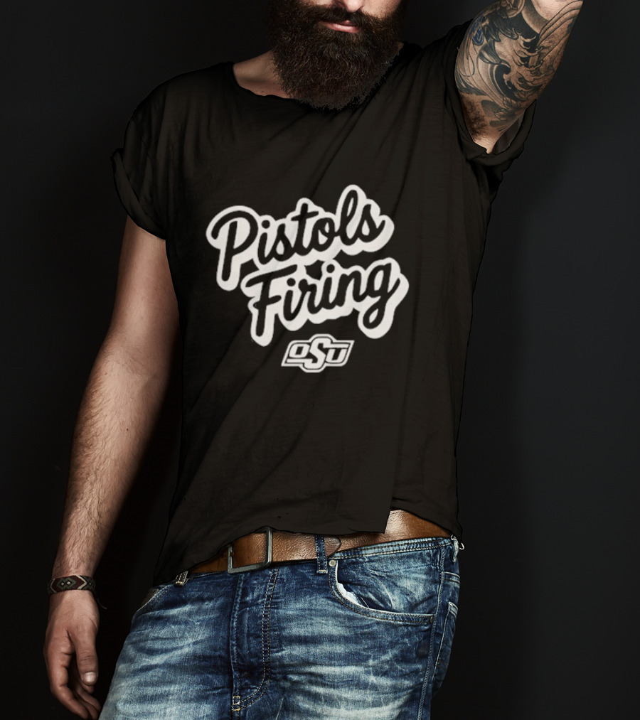 Pistols Firing OSU Oklahoma State T-Shirt
