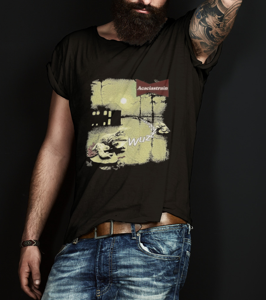 Acacia Strain Wuzza Bud Frog Vintage Humor T-Shirt