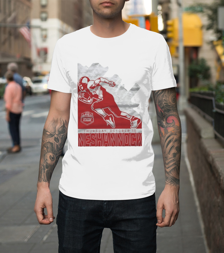 412 Football Classic Neshannock Thursday October 15 T-Shirt