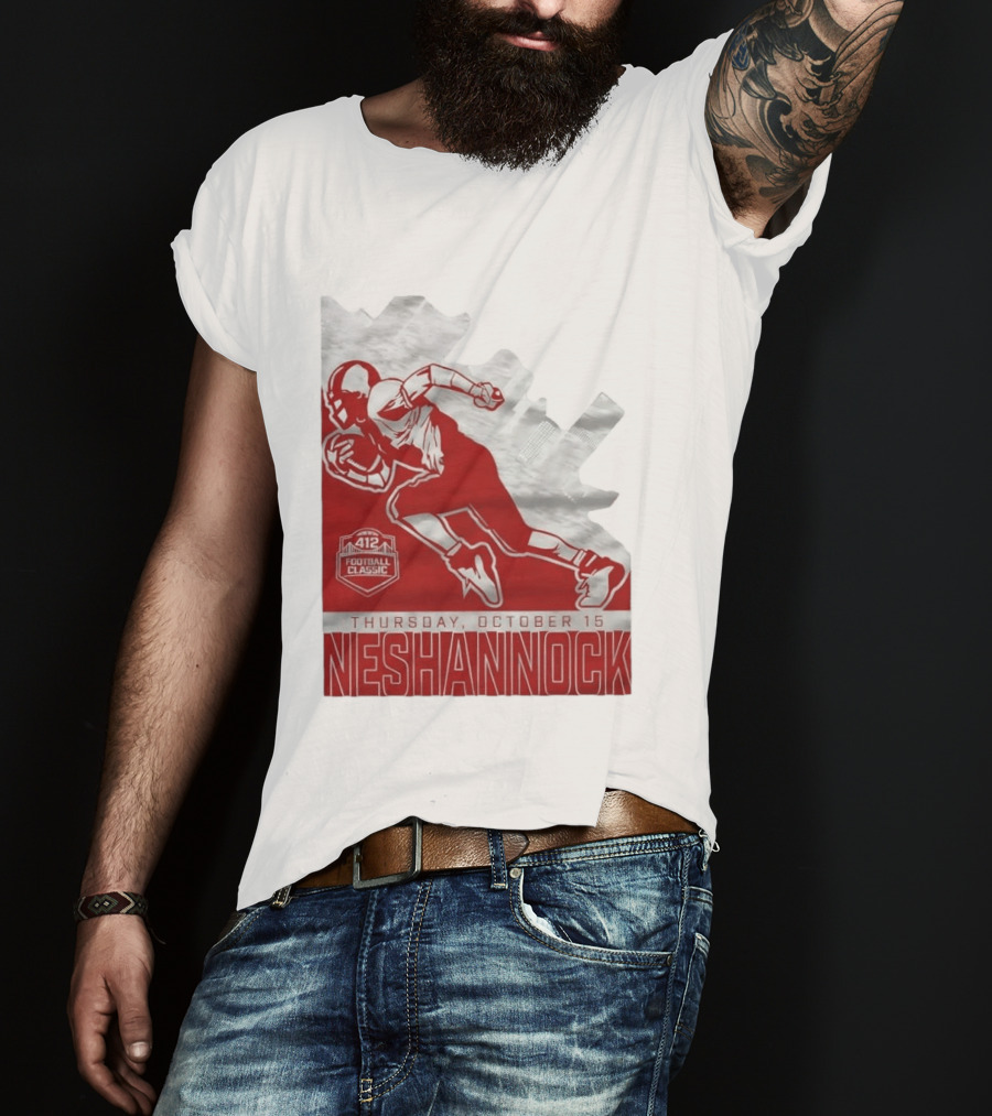 412 Football Classic Neshannock Thursday October 15 T-Shirt