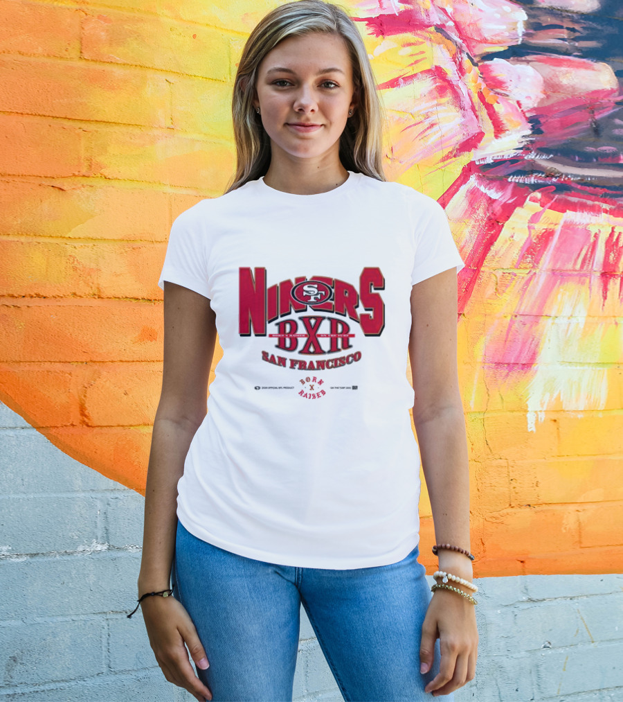 Born X Raised San Francisco 49ers Niners BXR Collaboration T-Shirt