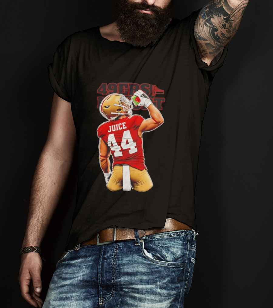 San Francisco 49ers Kyle Juszczyk Juice 44 Legend T-Shirt