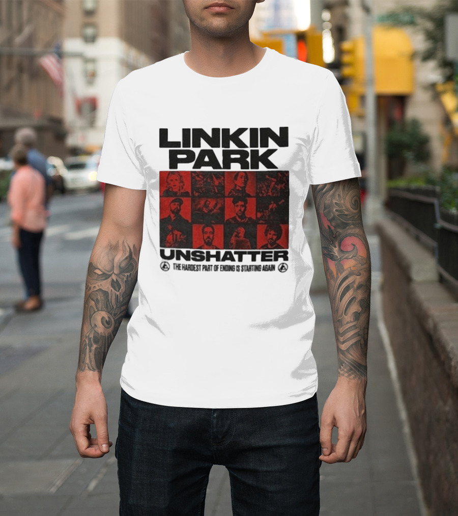 Linkin Park Unshatter The Hard Style To End Constantly Again T-Shirt